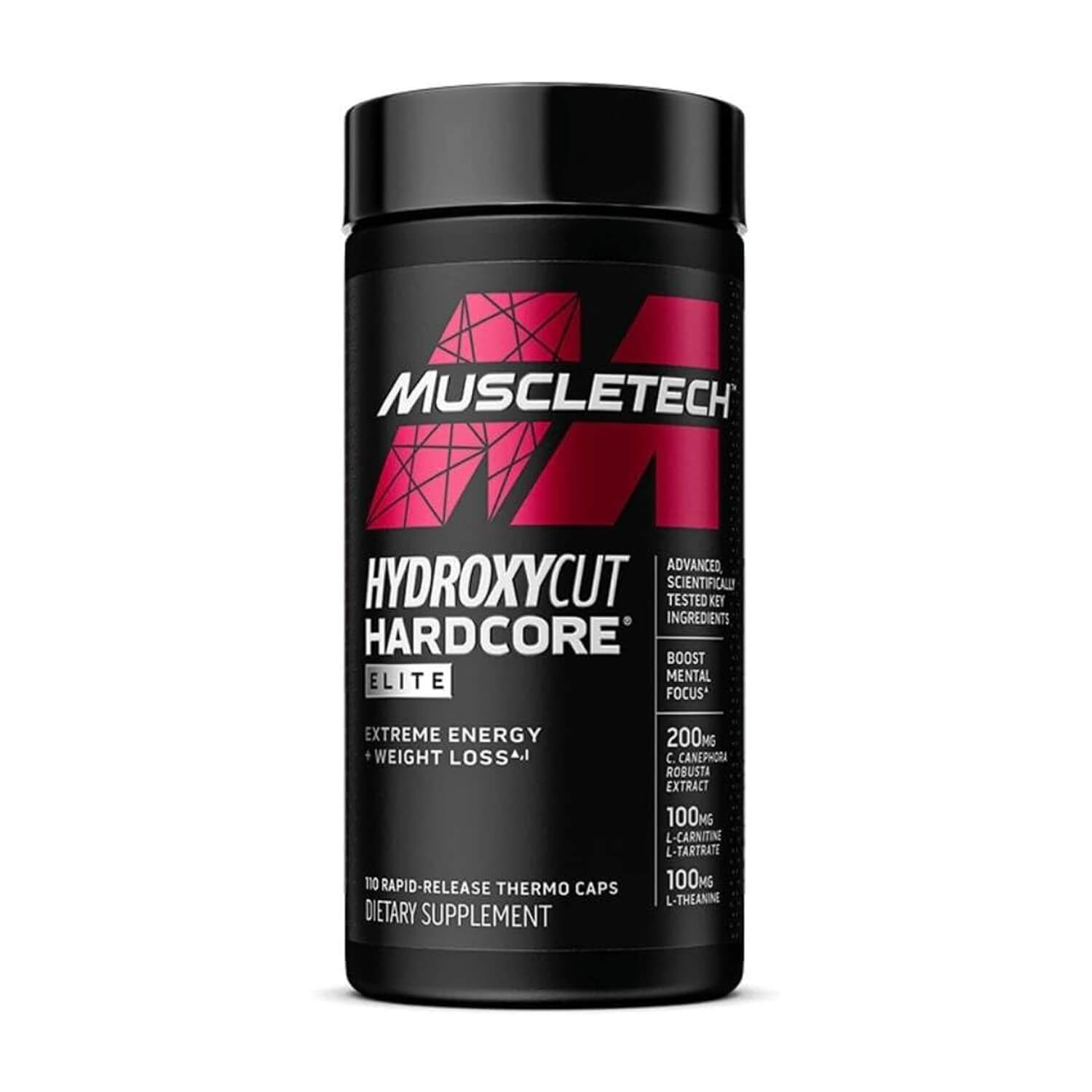 MuscleTech HYDROXYCUT HARDCORE ELITE (110 Caps) 1 MuscleTech HYDROXYCUT HARDCORE ELITE (110 Caps) - Image 1