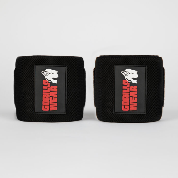GORILLA WEAR ELBOW WRAPS BLACK - Image 1