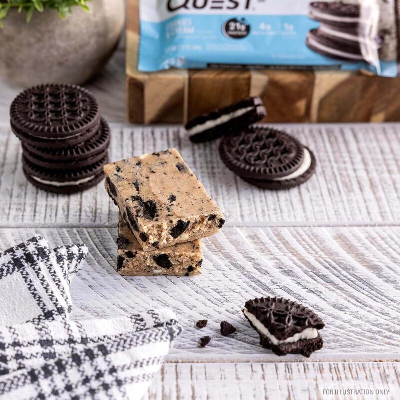 QUEST NUTRITION BARS COOKIES & CREAM 7