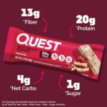 QUEST PROTEIN BAR (White Chocolate Raspberry) - Image 4