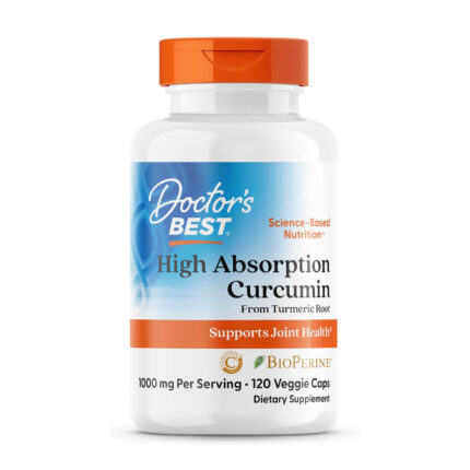 Doctor’s BEST High Absorption Curcumin (120 Veggie Caps)