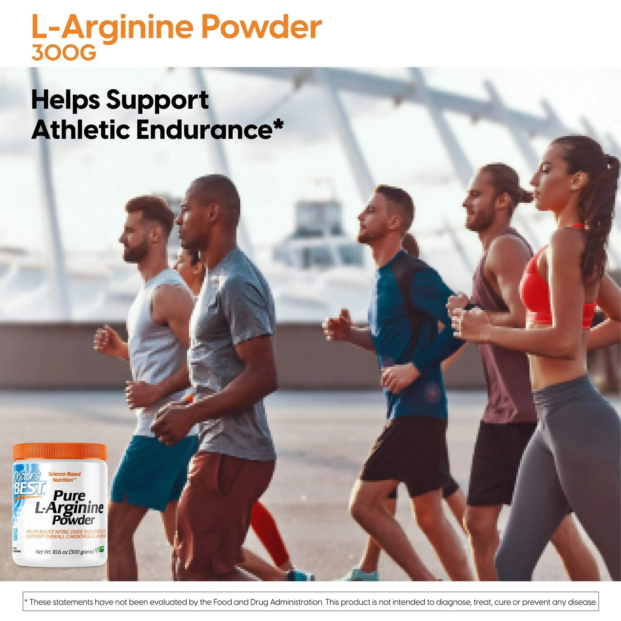 Doctor’s Best Pure L-Arginine Powder 300 Grams 8