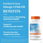Doctor’s BEST Purified & Clear Omega 3 Fish Oil 2000 mg (120 Marine Softgels) - Image 3