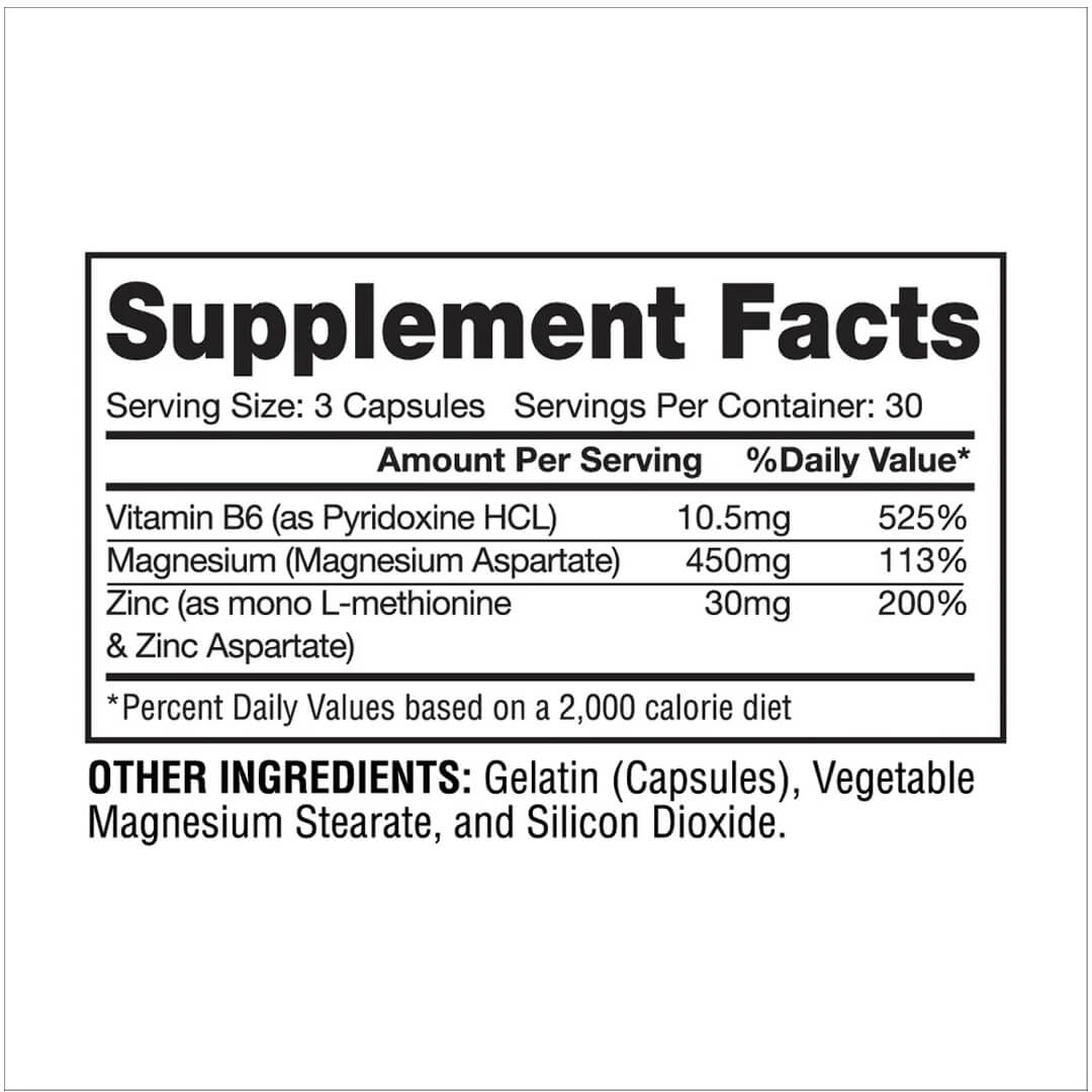 GASPARI NUTRITION ZM-COMPLEX 90 Caps 2