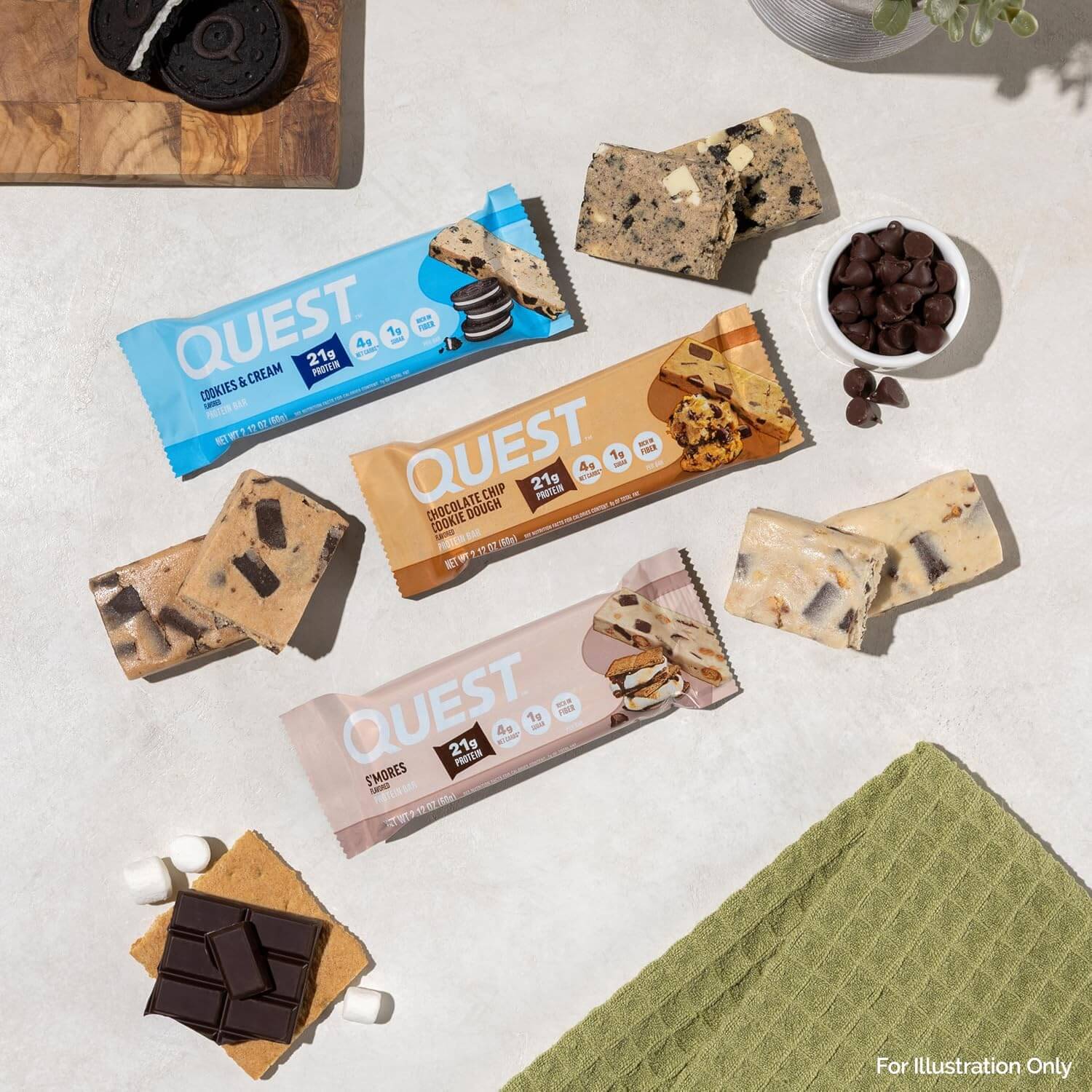 QUEST PROTEIN BAR (Blueberry Muffin) 7
