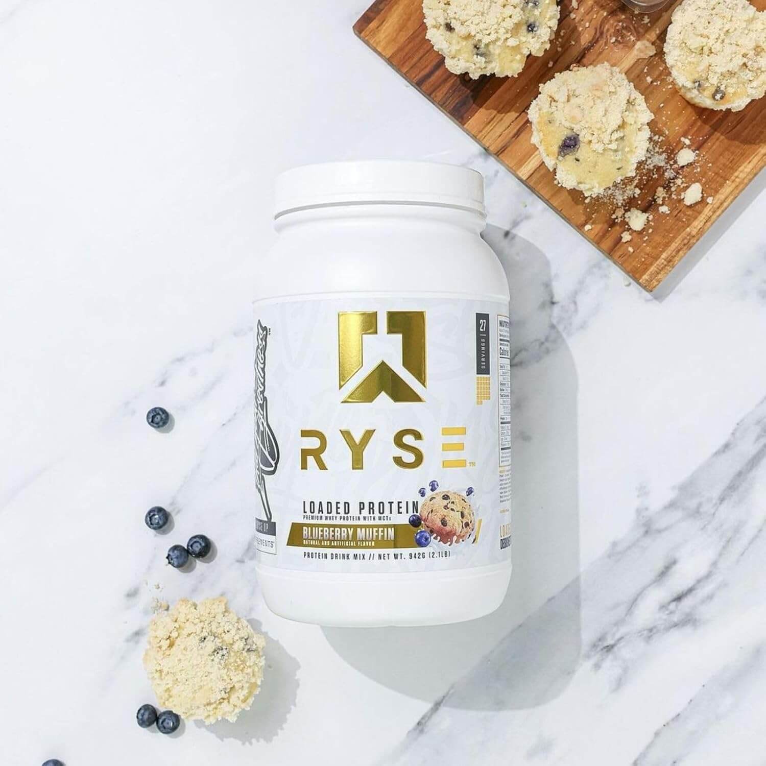 RYSE LOADED PROTEIN (Blueberry Muffin) 4