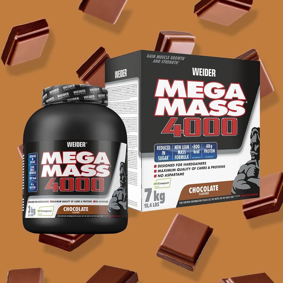 WEIDER MEGA MASS 4000 3KG (Chocolate) 2