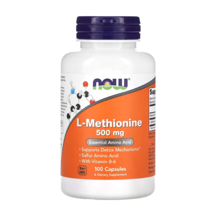 L-Methionine 500 mg (100 Veg Caps)