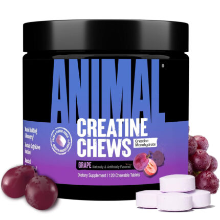 ANIMAL CREATINE 120 Chewable Tabs (Grape)