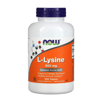 NOW L-Lysine 500 mg (250 Tablets)