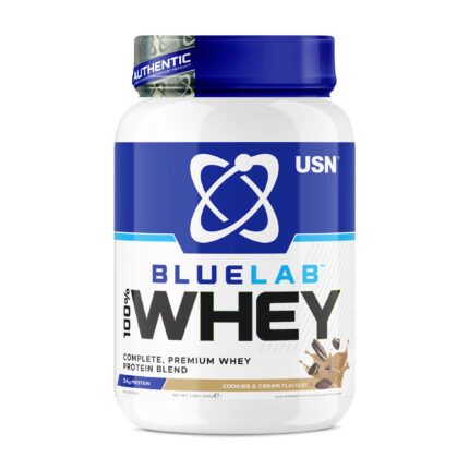 USN BLUELAB 100% WHEY 908g (Cookies & Cream)