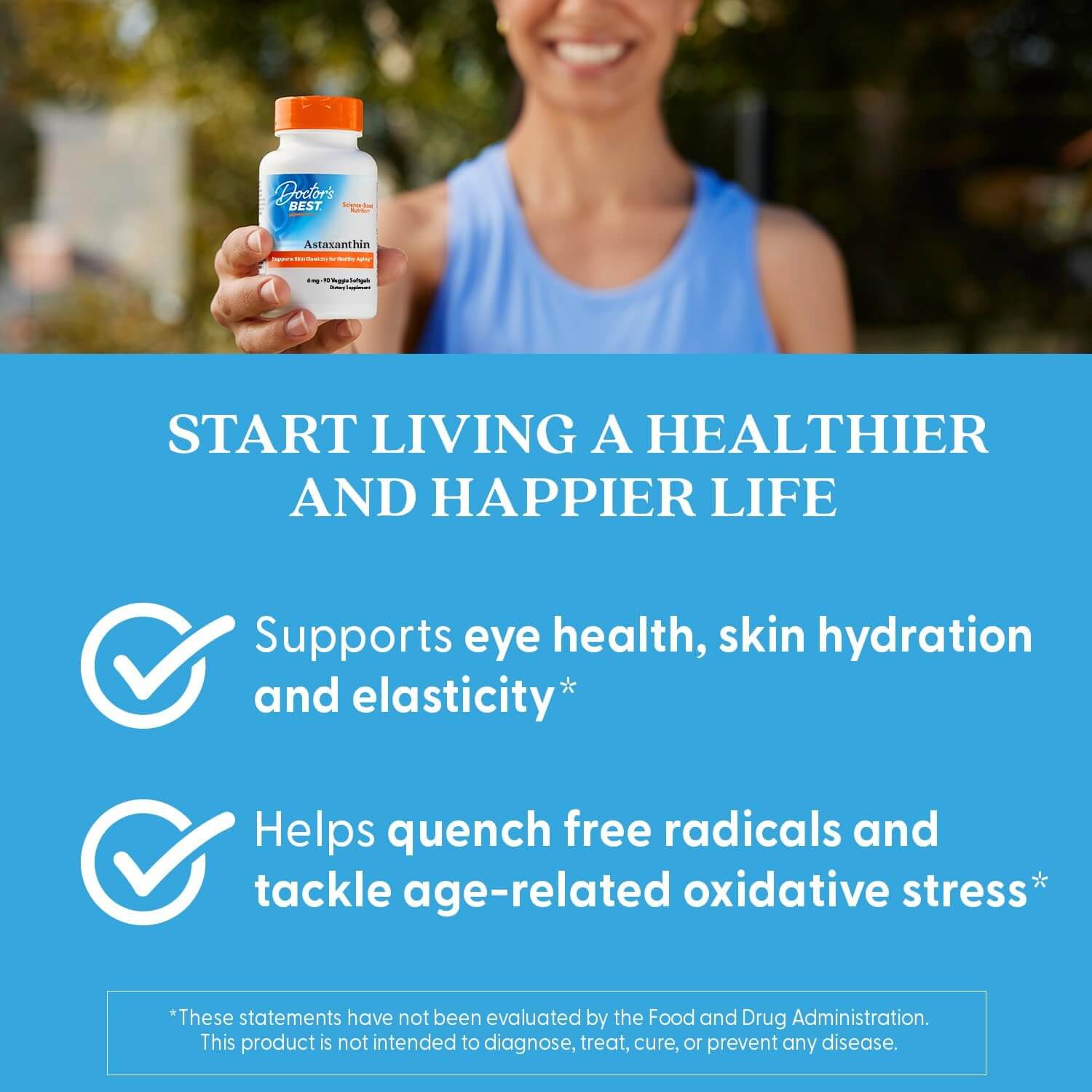 Doctor’s Best Astaxanthin 6 mg (90 Veggie Softgels) 5
