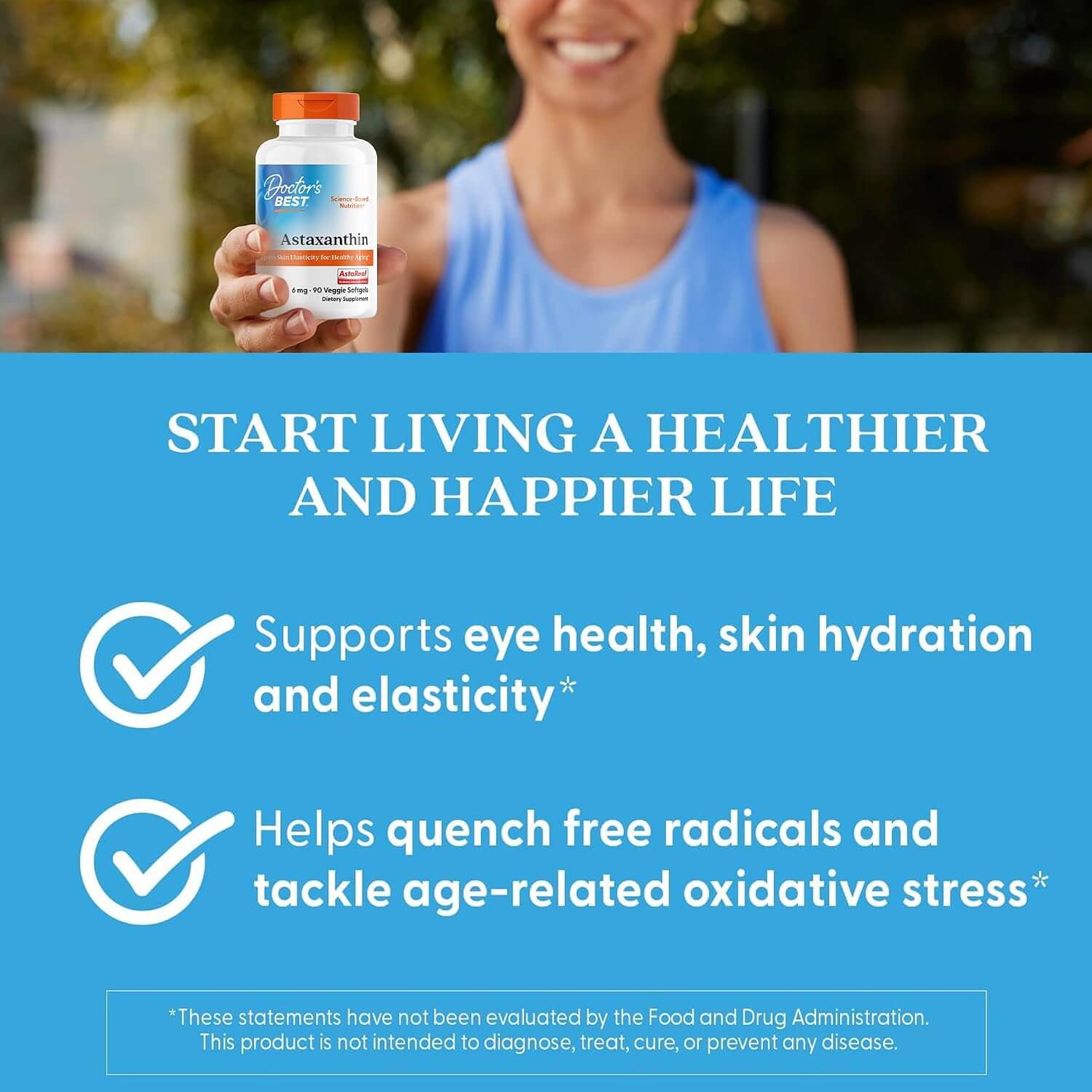 Doctor’s Best Astaxanthin 6 mg (90 Veggie Softgels) 5