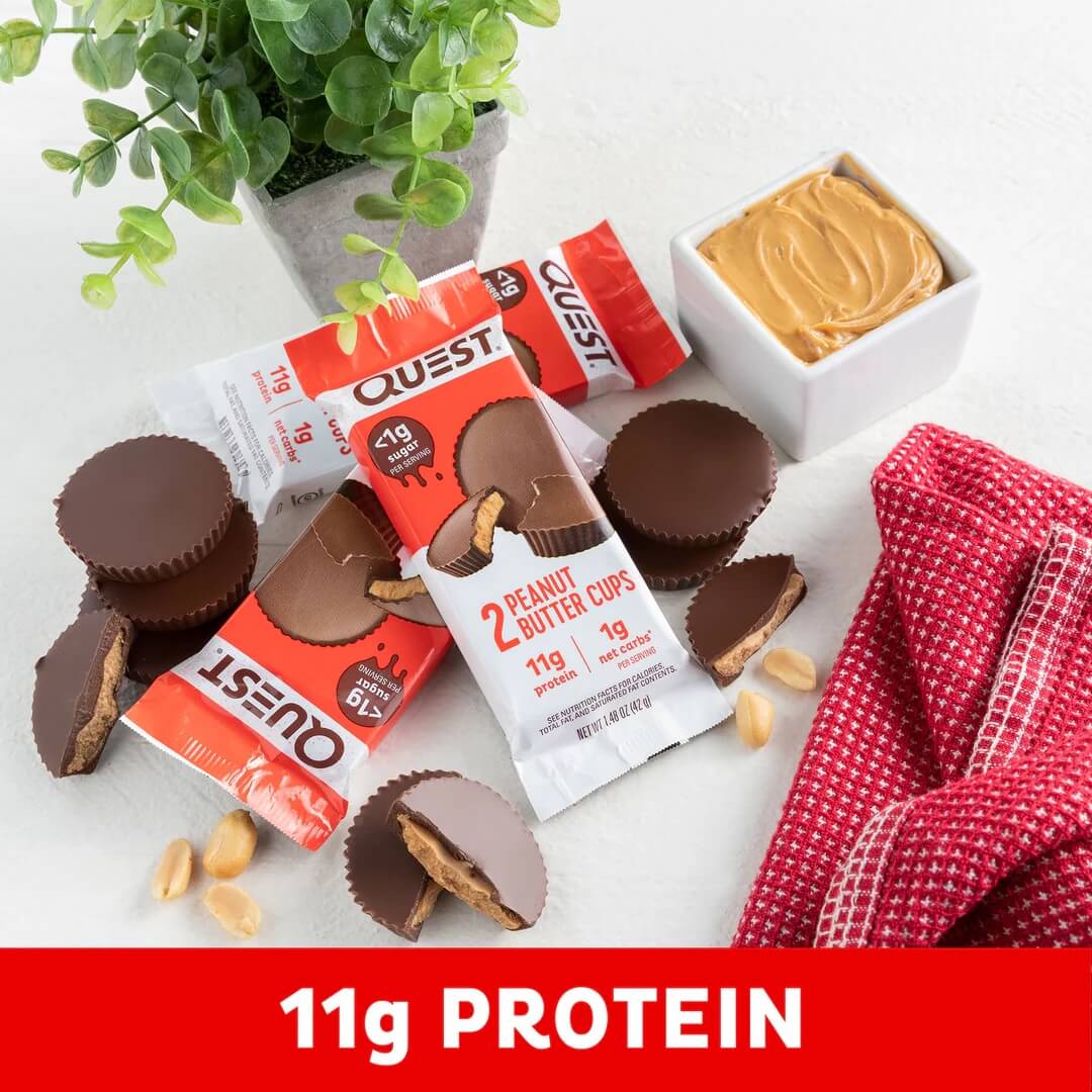 QUEST PEANUT BUTTER CUPS (12 X 42g) 5