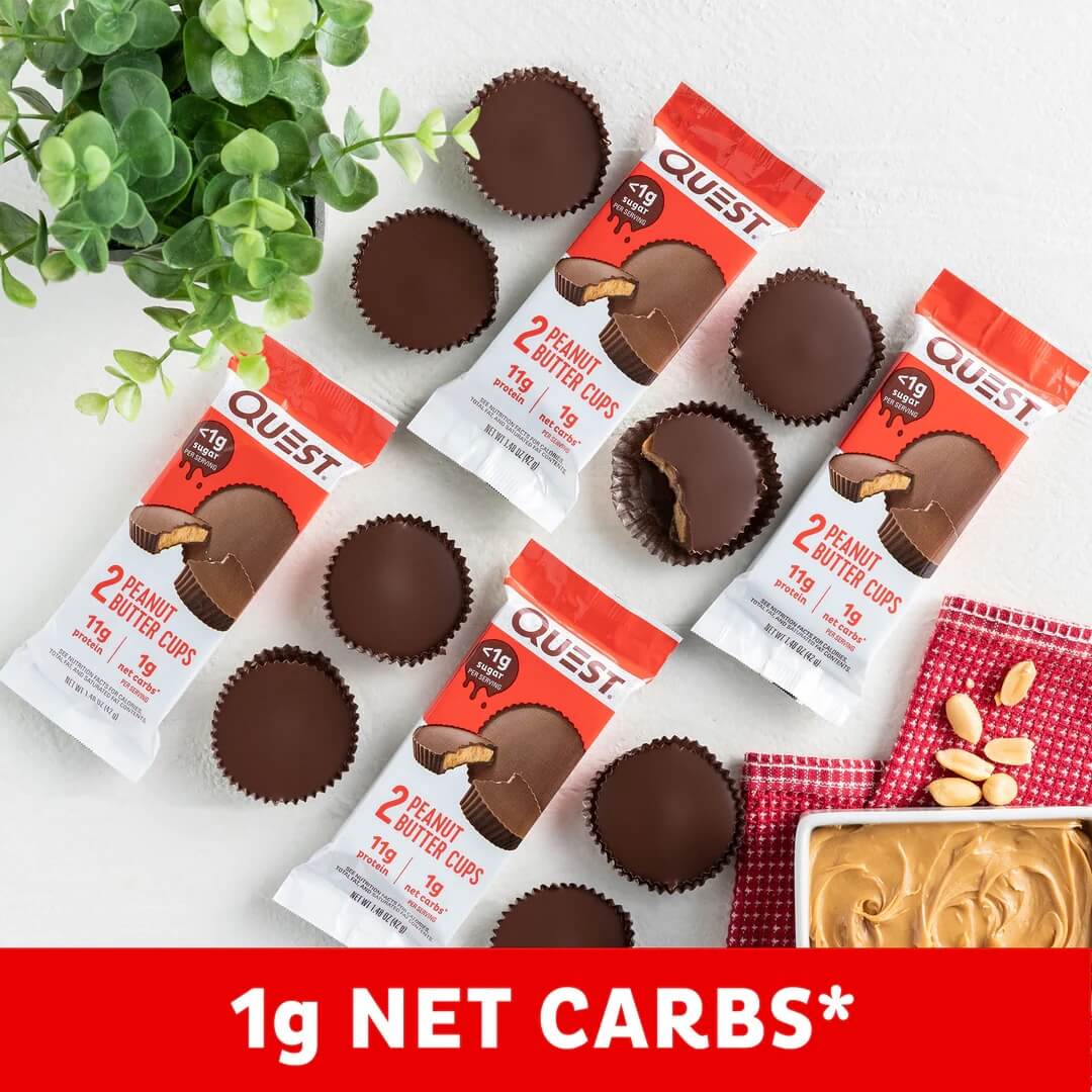 QUEST PEANUT BUTTER CUPS (12 X 42g) 6