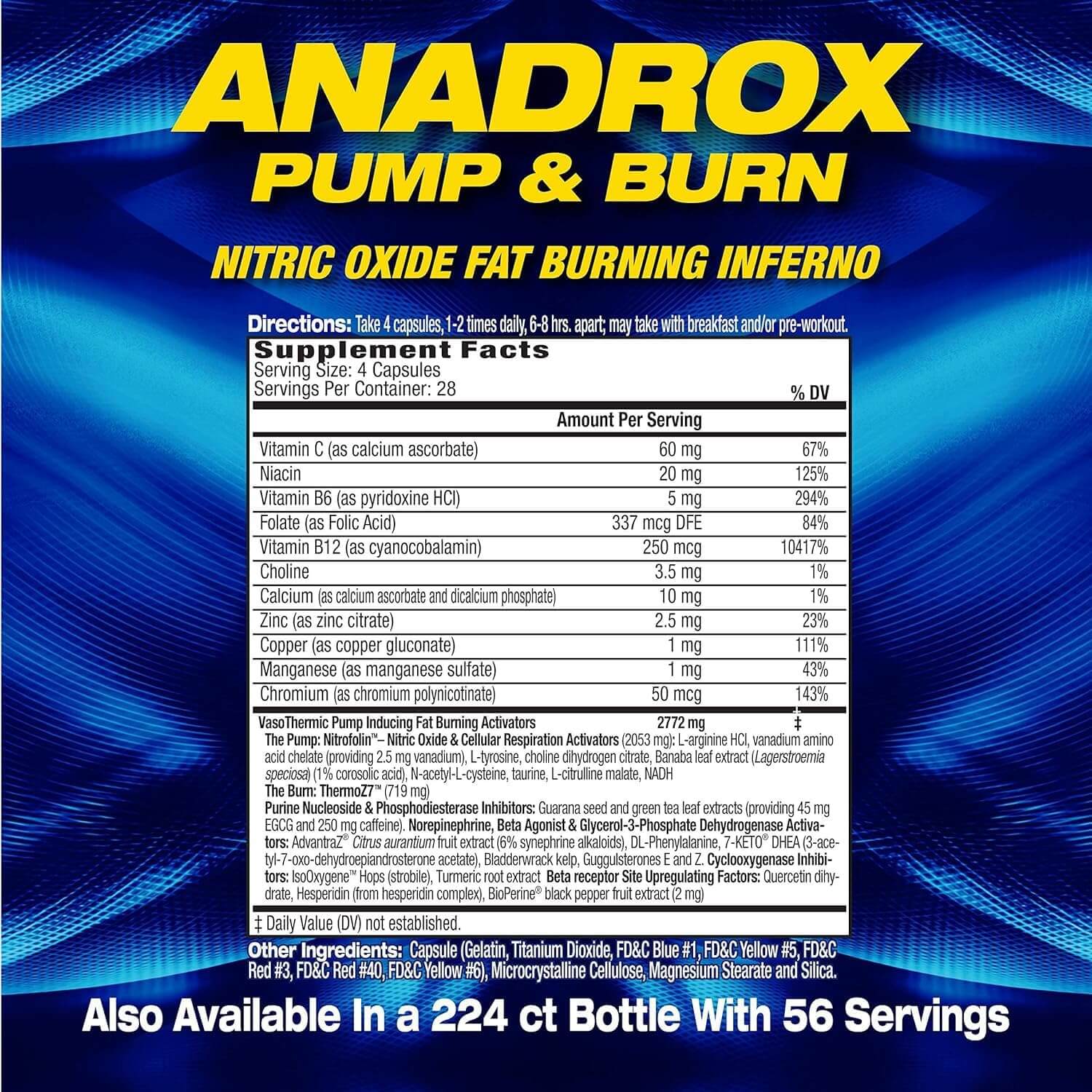 MHP ANADROX (112 Caps) 3