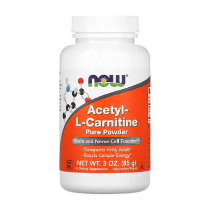 NOW Acetyl-L-Carnitine Pure Powder (85g)