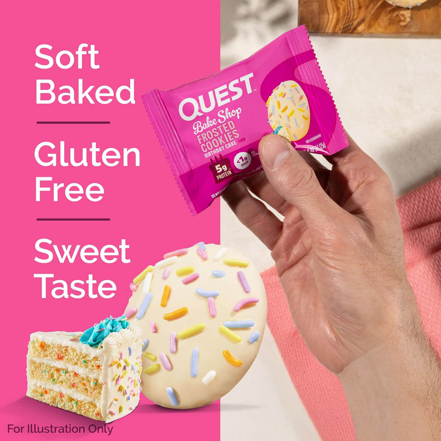 QUEST FROSTED COOKIES (Birthday Cake) 2