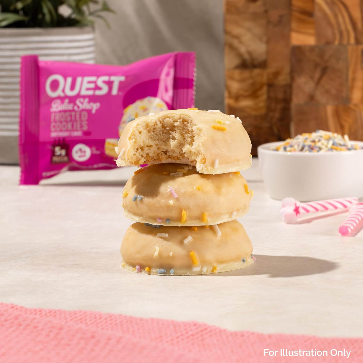QUEST FROSTED COOKIES (Birthday Cake) 3