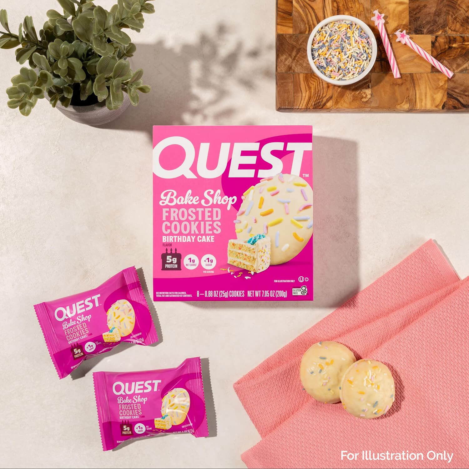 QUEST FROSTED COOKIES (Birthday Cake) 4