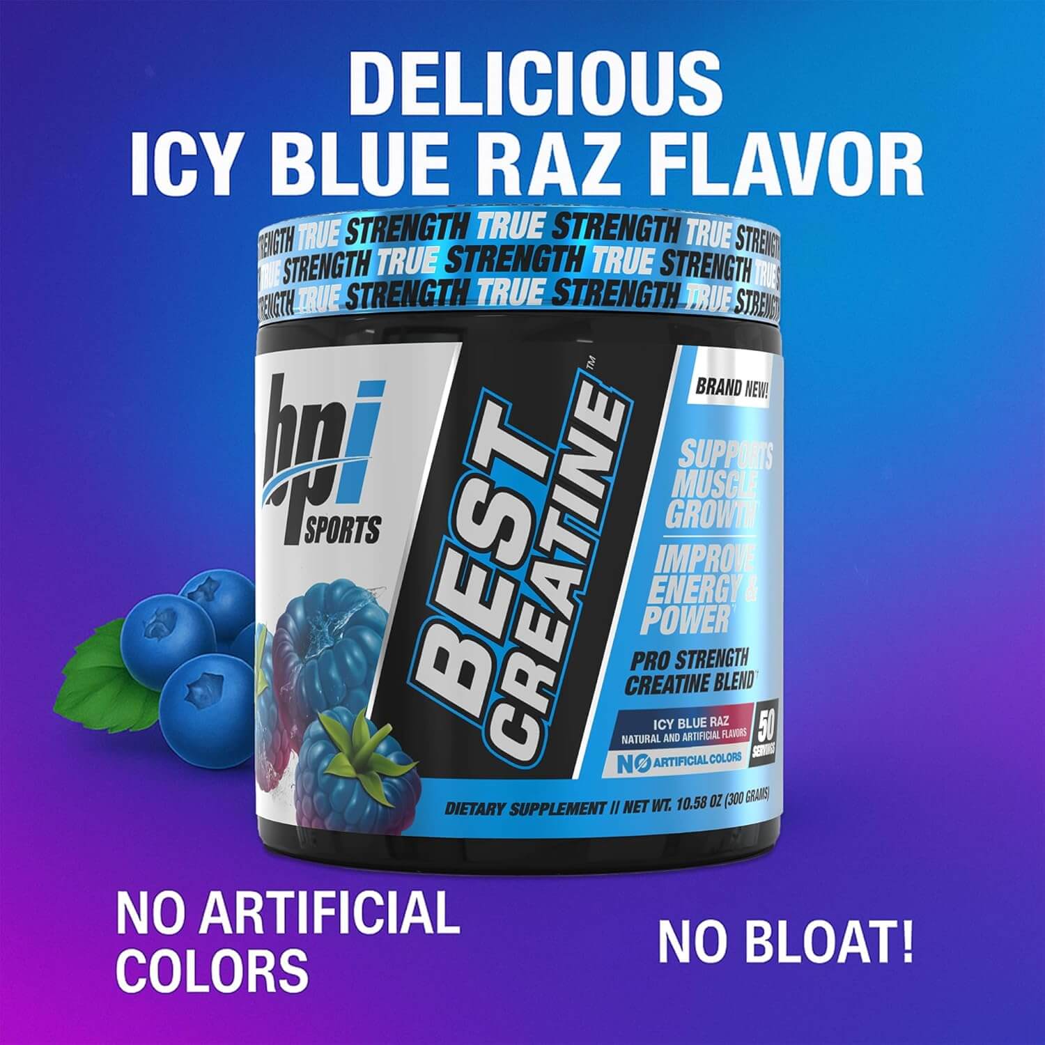 Bpi Sports BEST CREATINE 300g (Icy Blue Raz) 3