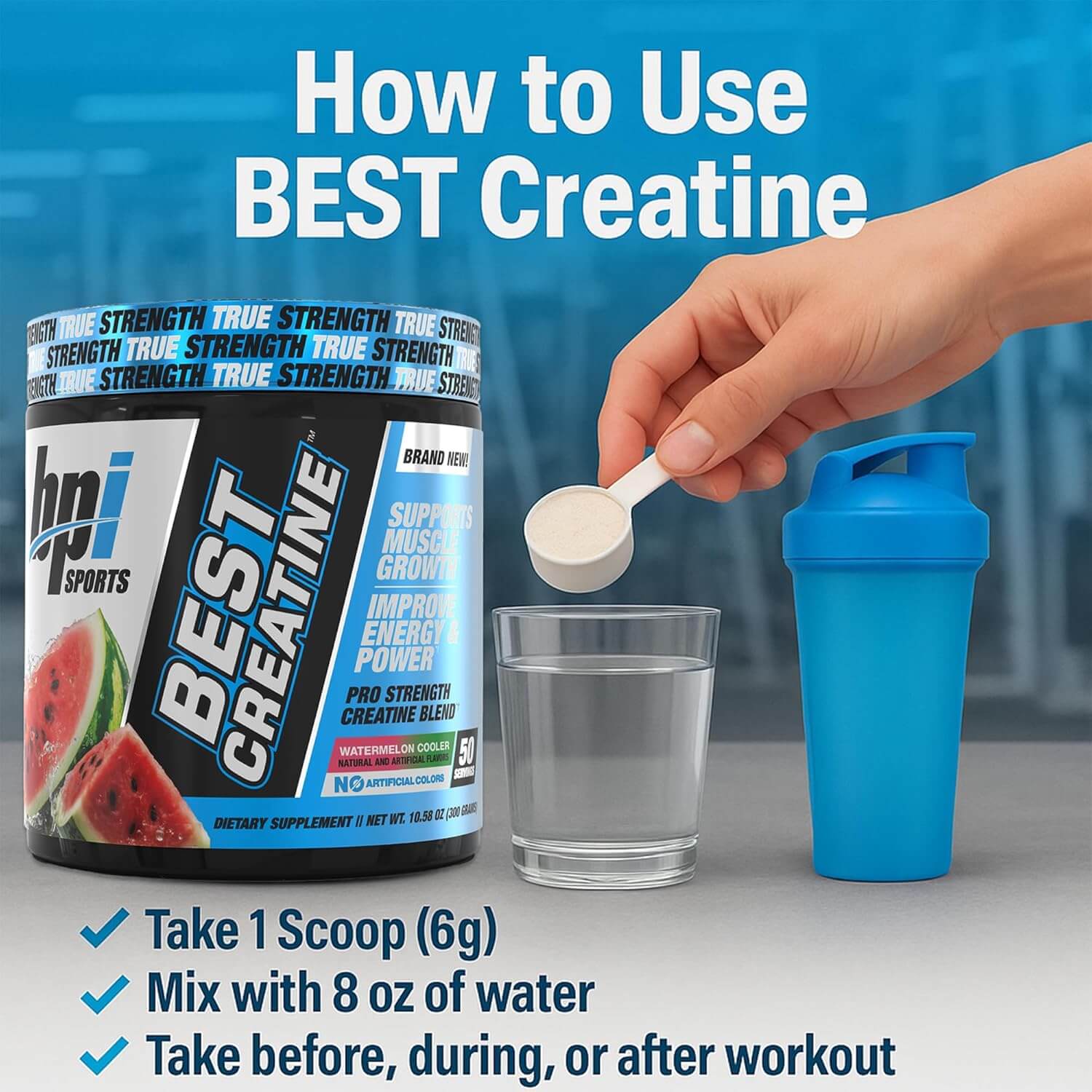 Bpi Sports BEST CREATINE (Watermelon Cooler) 7