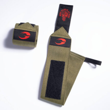GASP HARDCORE WRIST WRAPS 18 INCH (Army Green)