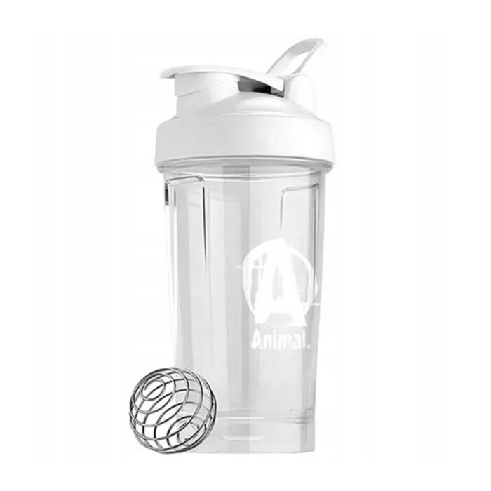 ANIMAL TRANSPARENT WHITE SHAKER (500mL) - Image 1
