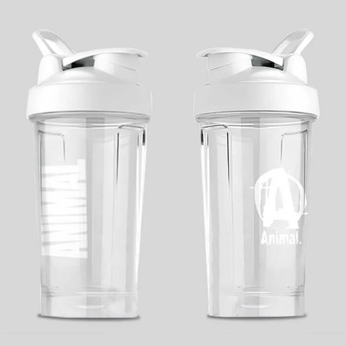 ANIMAL TRANSPARENT WHITE SHAKER (500mL) - Image 4