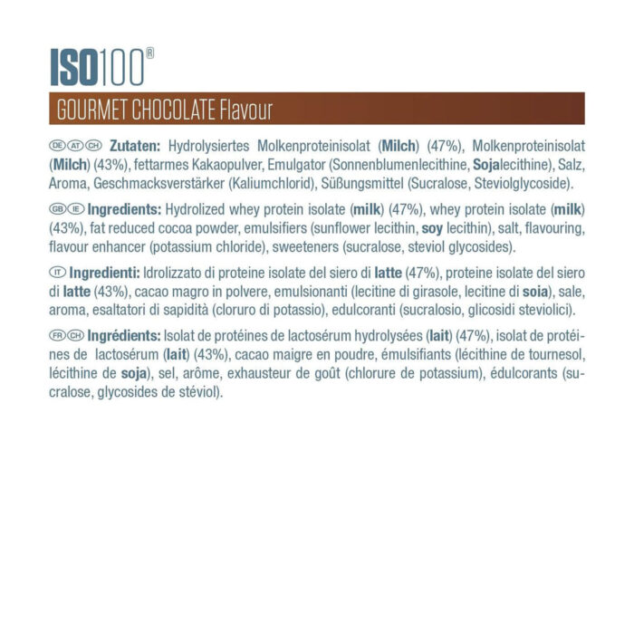 DYMATIZE ISO100 2264g (Gourmet Chocolate) - Image 3