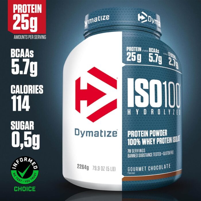 DYMATIZE ISO100 2264g (Gourmet Chocolate) - Image 4