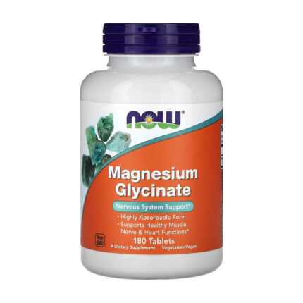 NOW Magnesium Glycinate (180 Tablets)
