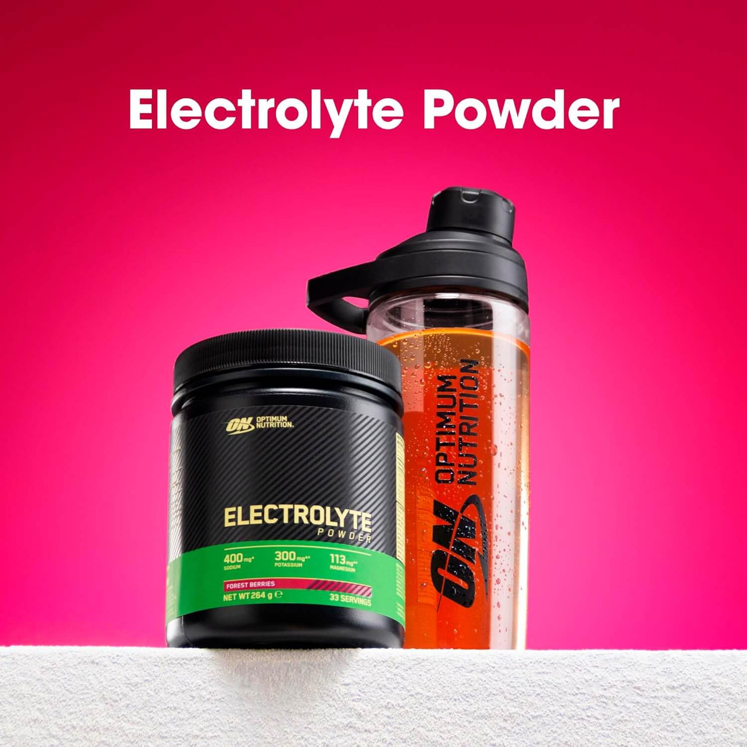 Optimum Nutrition ELECTROLYTE POWDER 264g (Forest Berries) 6