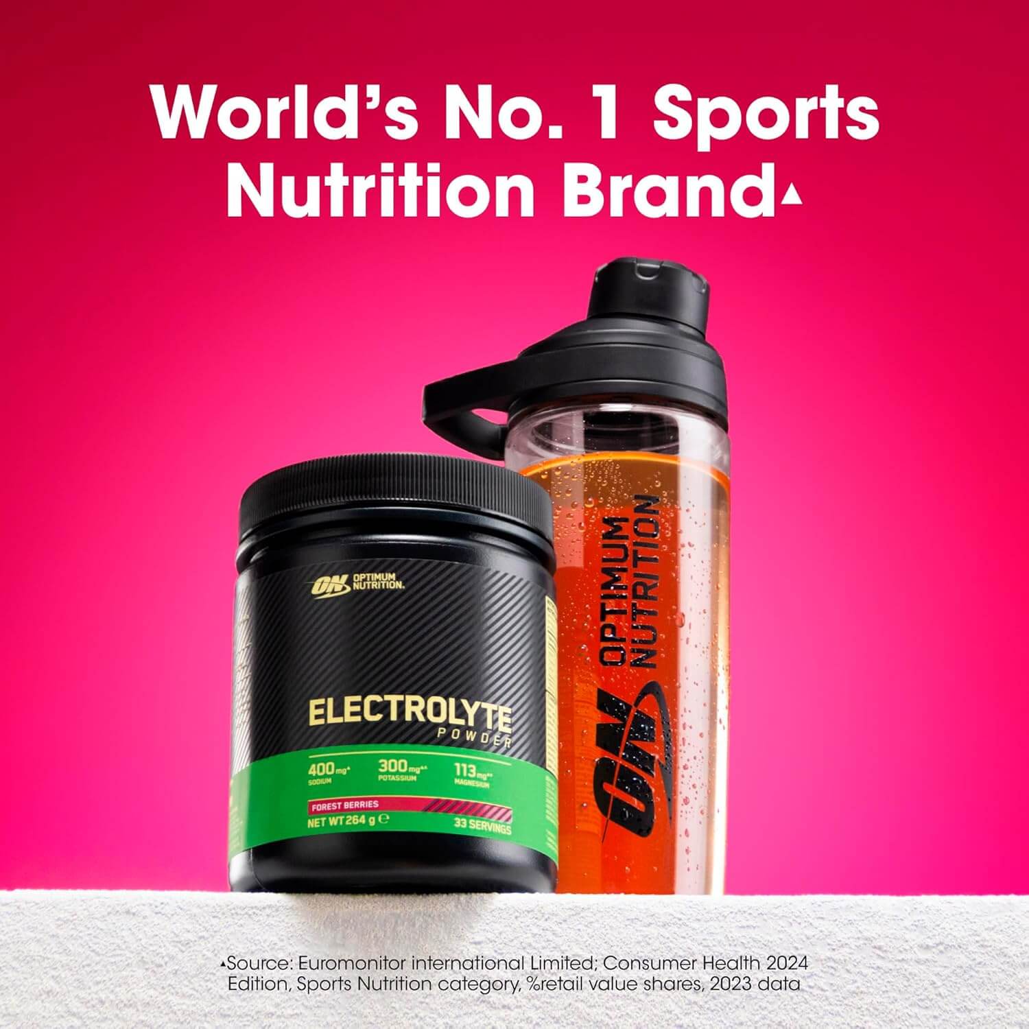 Optimum Nutrition ELECTROLYTE POWDER 264g (Forest Berries) 7