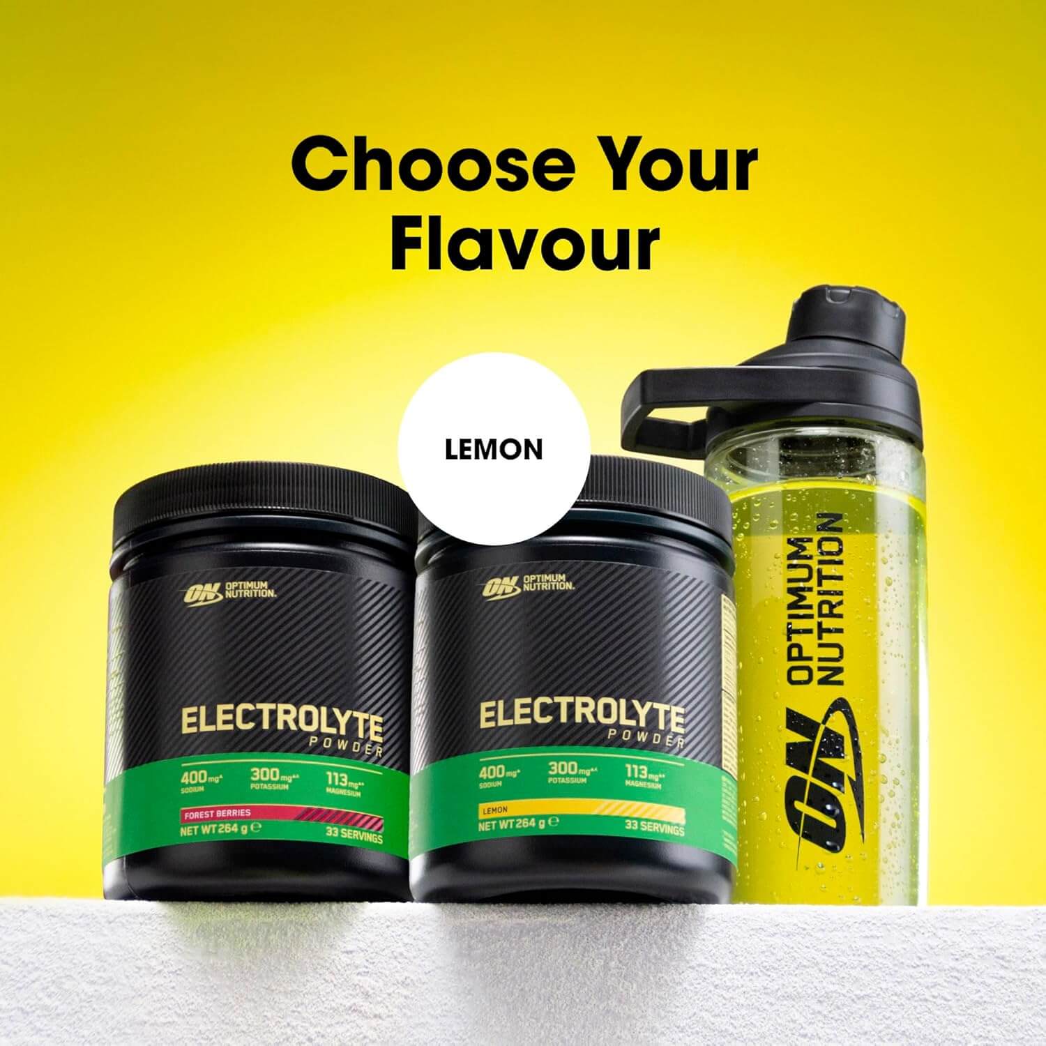 Optimum Nutrition ELECTROLYTE POWDER 264g (Lemon) 5