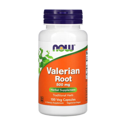 NOW Valerian Root 500 mg (100 Veg Caps)