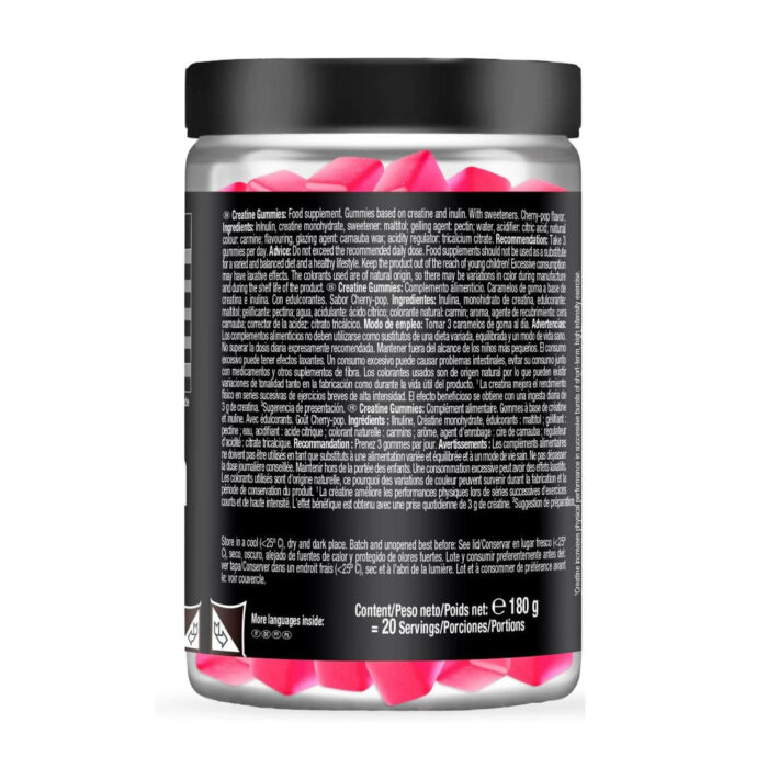 WEIDER PREMIUM CREATINE 60 X GUMMIES (Cherrypop) - Image 3