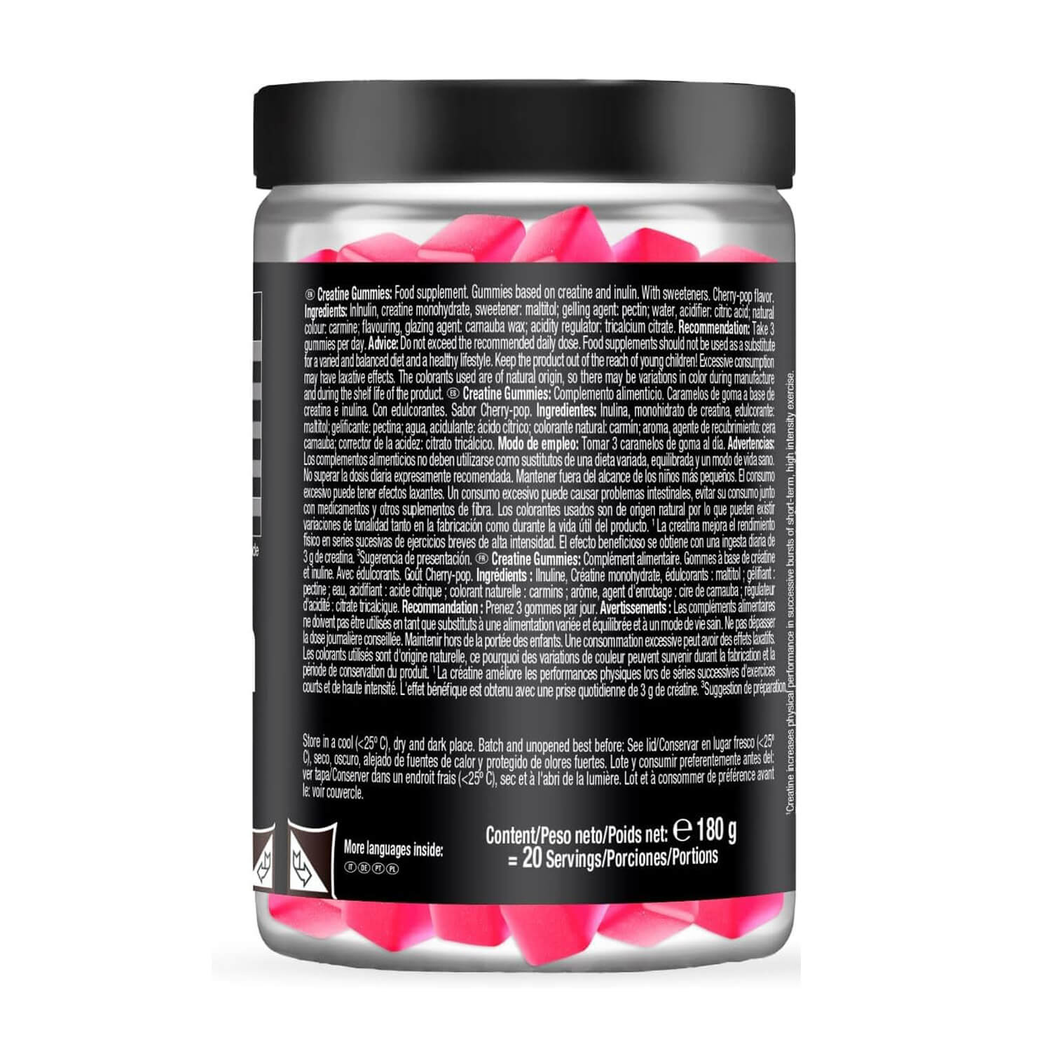 WEIDER PREMIUM CREATINE 60 Gummies (Cherrypop) 3
