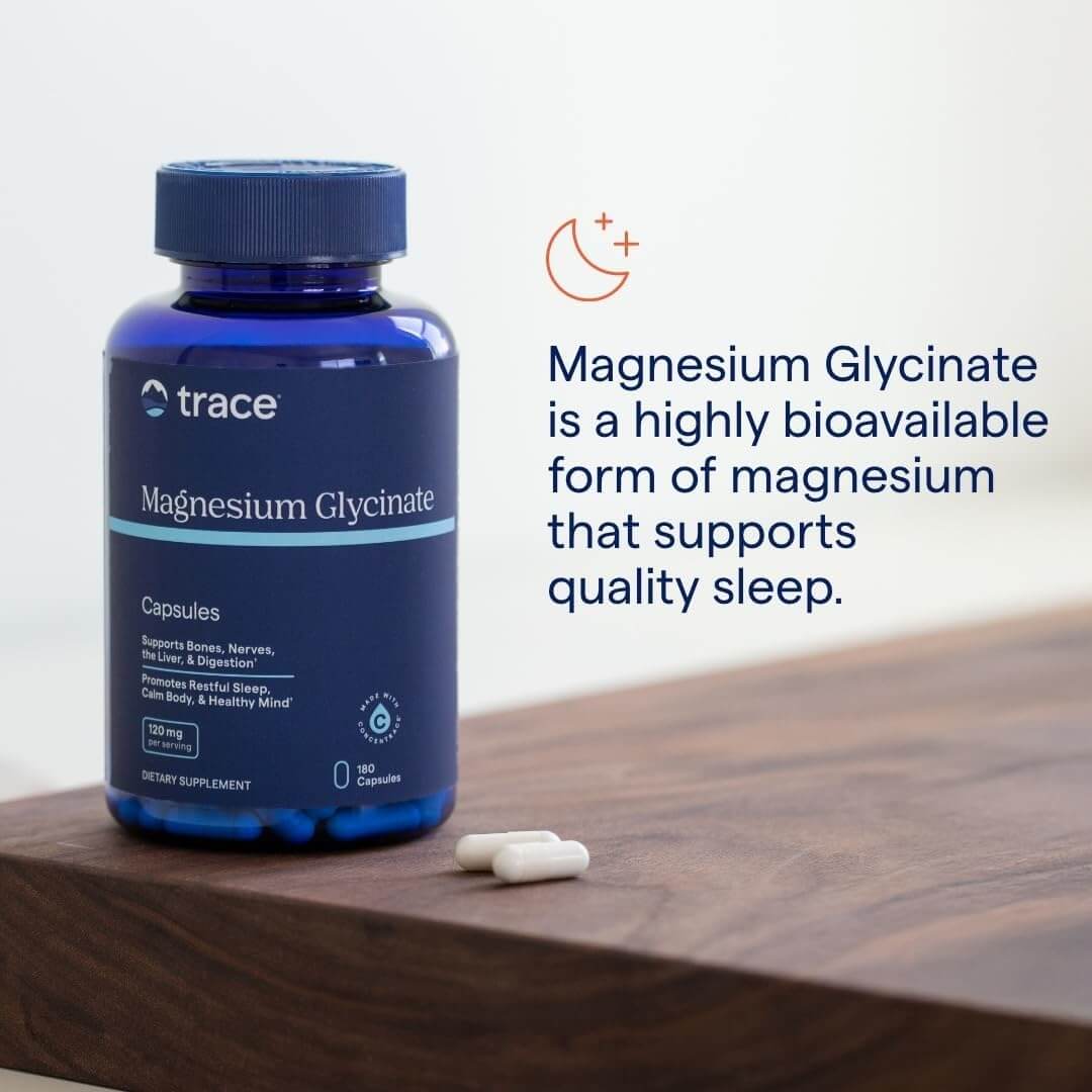 trace Magnesium Glycinate (180 Caps) 4