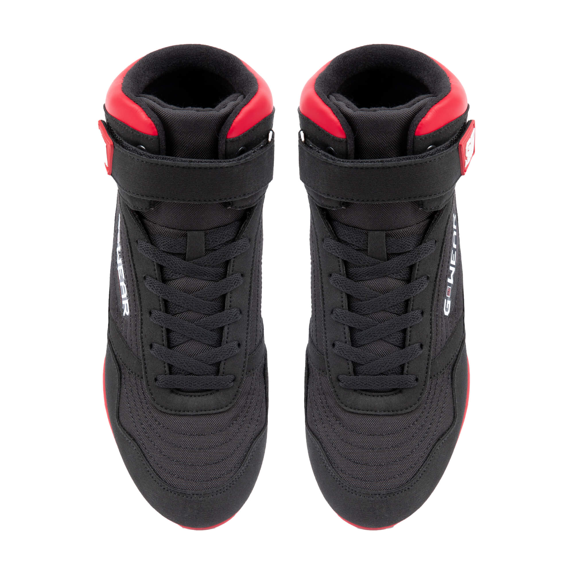 Gwear Classic High Tops - Black:Red 4