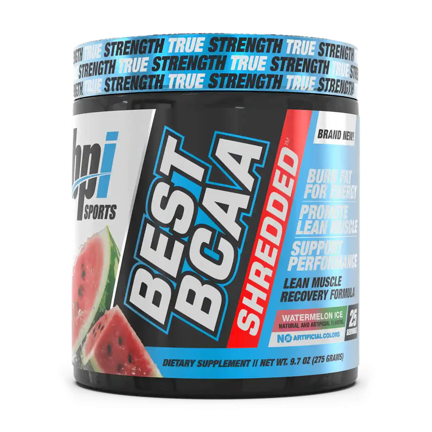 Bpi Sports BEST BCAA SHREDDED 275g (25 Servings) 1 Bpi Sports BEST BCAA SHREDDED 275g (Watermelon Ice) - Image 1