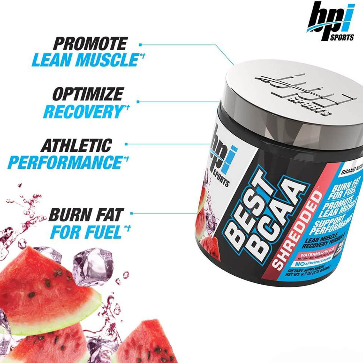 Bpi Sports BEST BCAA SHREDDED 275g (25 Servings) 5