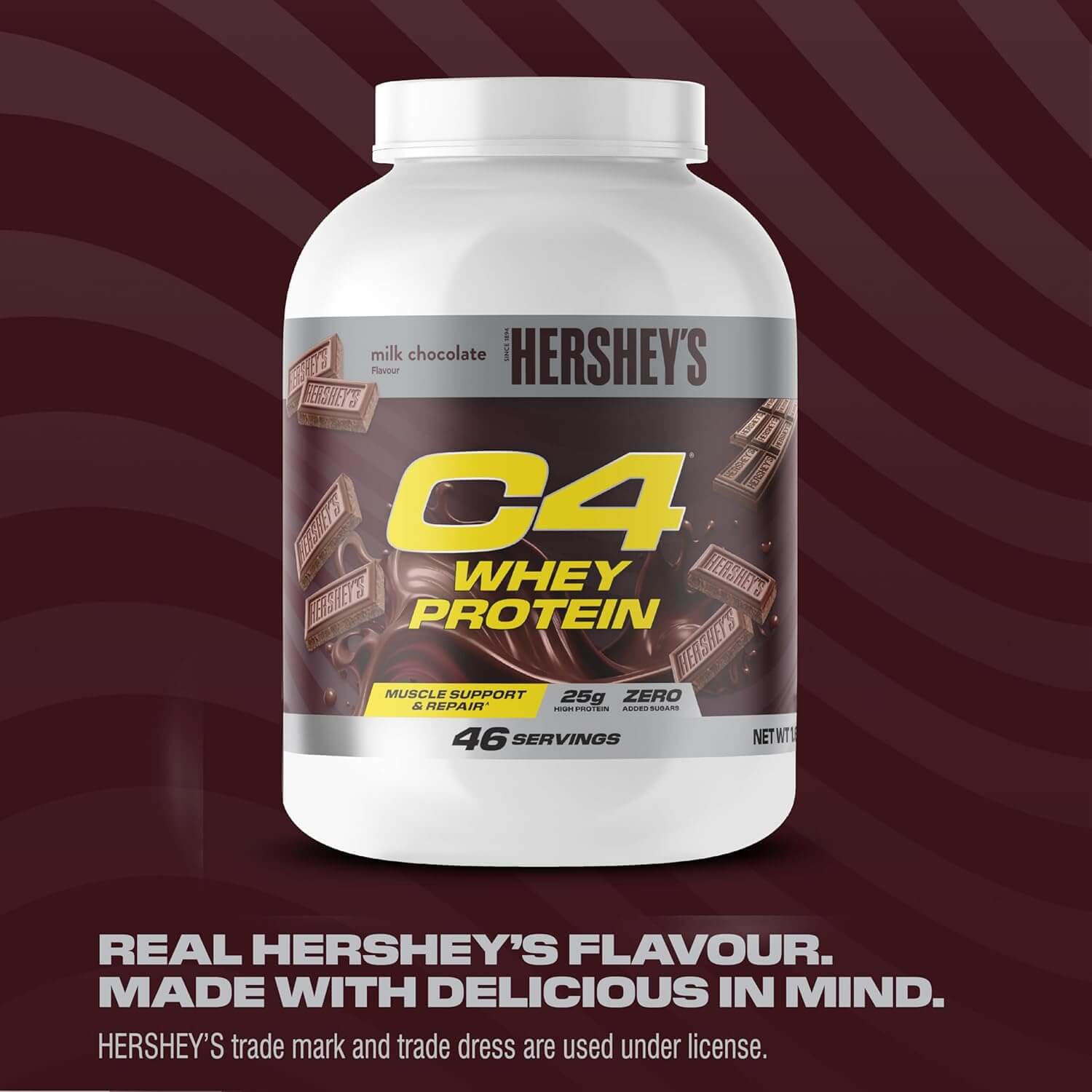 C4 WHEY PROTEIN 1587g (Hershey’s Milk Chocolate) 4