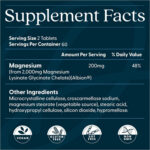 Doctor’s BEST High Absorption Magnesium 100 mg (120 Tablets) - Image 2