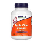NOW Apple Cider Vinegar 450mg (180 Veg Caps)