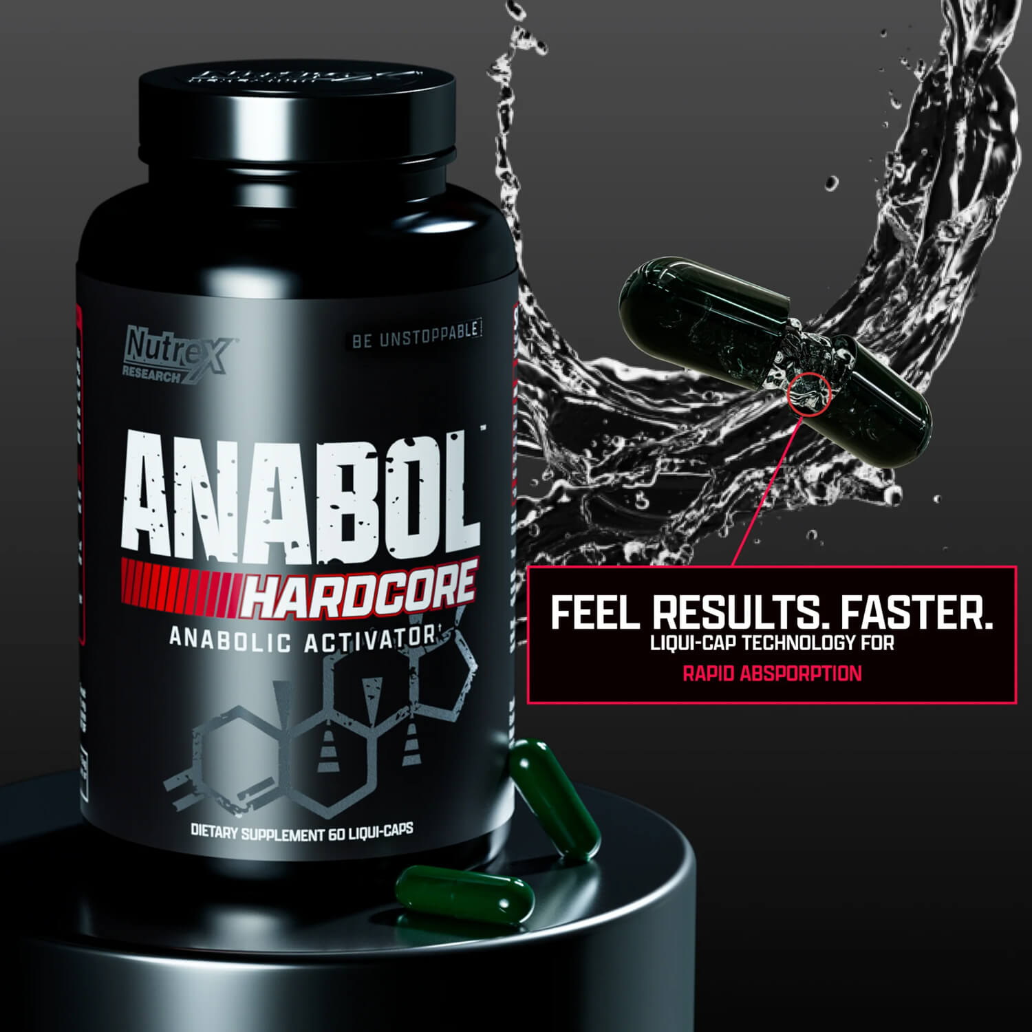 Nutrex Research ANABOL HARDCORE (60 Liqui-Caps) 7