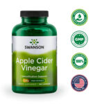 SWANSON Apple Cider Vinegar 625mg (180 Caps) - Image 3