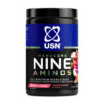 USN HARDCORE NINE AMINOS 390g (Tiger’s Blood) - Image 3