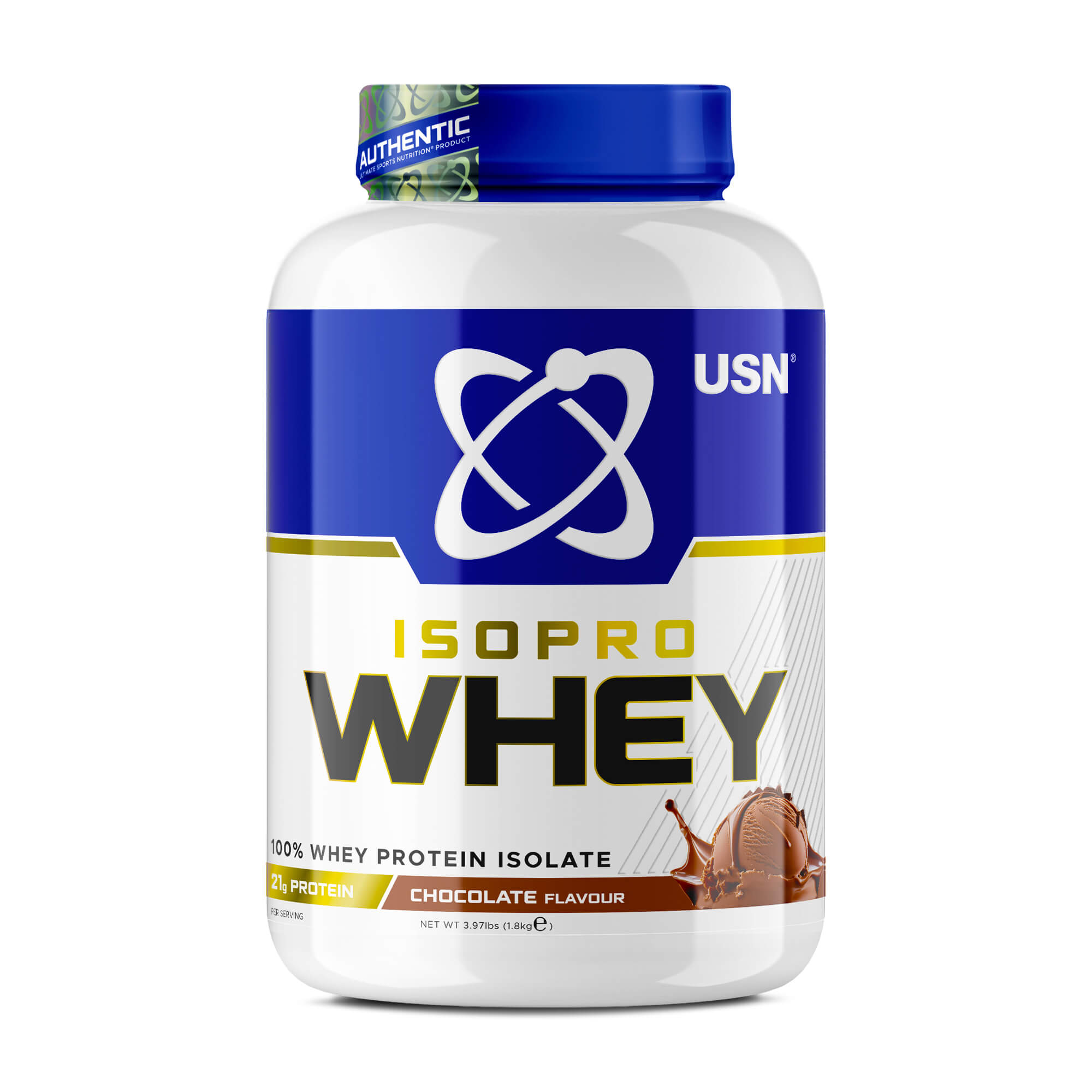 USN ISOPRO WHEY 1800g (Chocolate) 1 USN ISOPRO WHEY 1800g (Chocolate) - Image 1