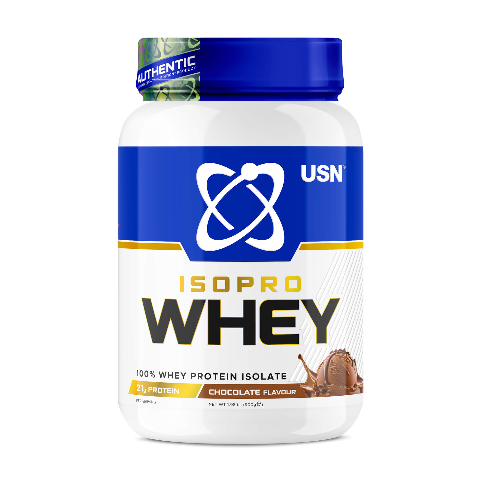 USN ISOPRO WHEY 900g (Chocolate) 1 USN ISOPRO WHEY 900g (Chocolate) - Image 1